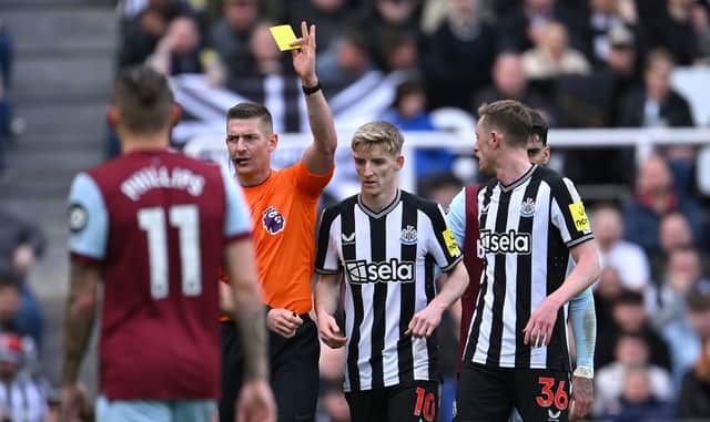 Anthony Gordon was sent off and earned two penalties for Newcastle United against West Ham