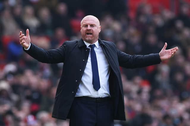 Sean Dyche is under pressure - with Everton winless in 12 Premier League games