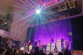 Johnny Marr performs at O2 City Hall Newcastle on the first night of his 2024 UK tour. 