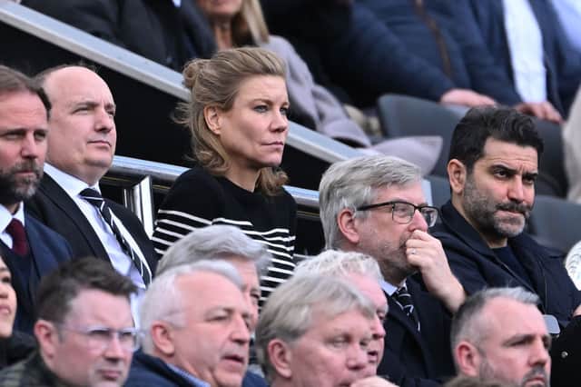 Newcastle United co-owners Amanda Staveley and Mehrdad Ghodoussi. Newcastle United have abided by PSR constraints but they may face a tricky summer window if they want to sign players and keep hold of some of their key men.