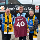Nexus partners with South Shields FC to encourage fans to use the metro when travelling to home games.