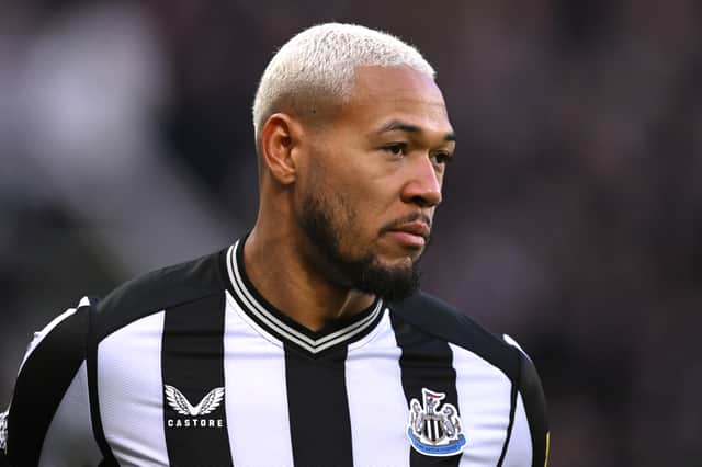 Joelinton is set to stay on Tyneside after penning a four-year contract