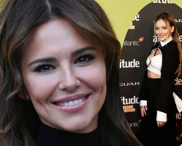 Girls Aloud star Cheryl and her son Bear spoke with Perrie on the phone during a BBC Radio 1 appearance.