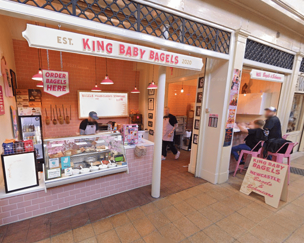 King Baby Bagels, in Newcastle's Grainger Market. Photo: Google Maps.