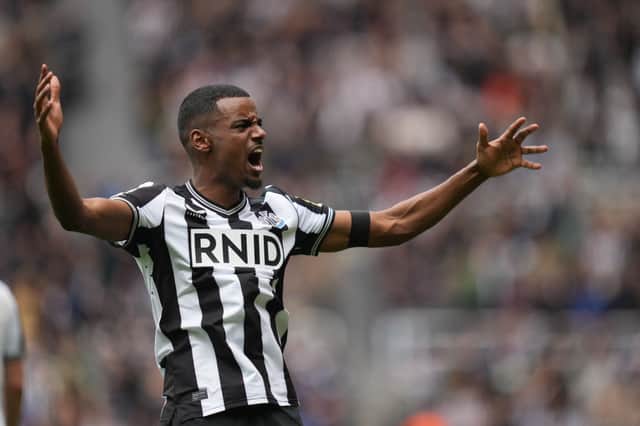 Newcastle United striker Alexander Isak. (Photo by ANDY BUCHANAN/AFP via Getty Images)