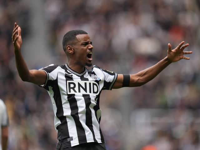 Newcastle United striker Alexander Isak.  (Photo by ANDY BUCHANAN/AFP via Getty Images)