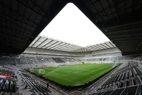 St James' Park, the home of Newcastle United