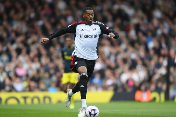 Adarabioyo in action for Fulham against Newcastle