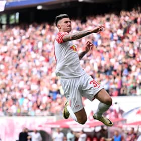 RB Leipzig star Benjamin Sesko is attracting Premier League interest. (Photo by Stuart Franklin/Getty Images)