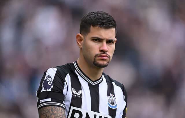 Newcastle United midfielder Bruno Guimaraes