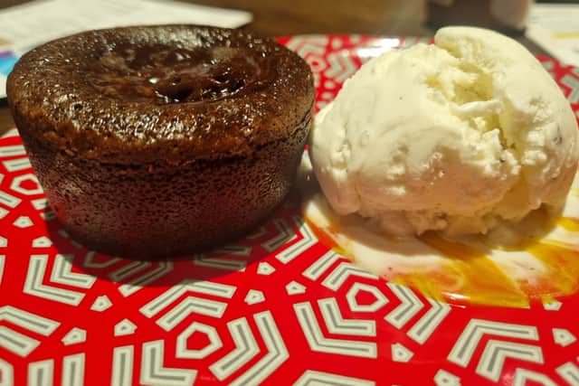 Puds don't get much better than this at Nando's Kingston Park.