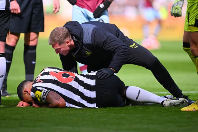 Newcastle United have lost more days due to injury than any other side in the Premier League this season