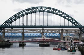 The Quayside area of Newcastle upon Tyne