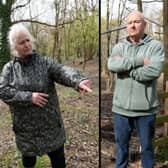 A bitter neighbour boundary dispute has been settled in court - after raging for decades. Angela Coupe, 70, and Ian Revell, 66