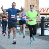 Runners taking part in the Newcastle-Gateshead Quayside 5k. Organisers have hailed the event as a success. Photo: Other 3rd Party.