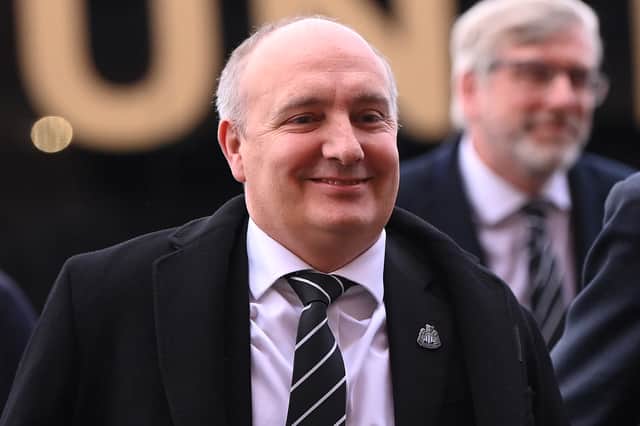 Newcastle United CEO Darren Eales