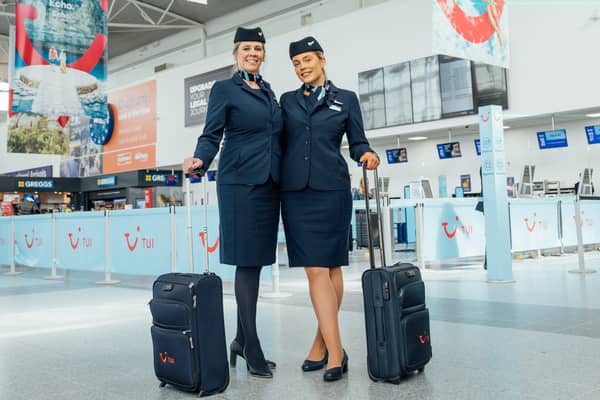Newcastle cabin crew mother and daughter duo celebrate working together.