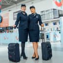 Newcastle cabin crew mother and daughter duo celebrate working together.