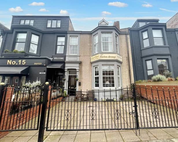 This eight bedroom guest house, on the Esplanade, in Whitley Bay, is on the market for £500,000.