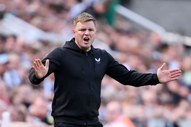 Newcastle United boss Eddie Howe. (Photo by Stu Forster/Getty Images)