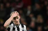 Newcastle United winger Anthony Gordon. (Photo by OLI SCARFF/AFP via Getty Images)