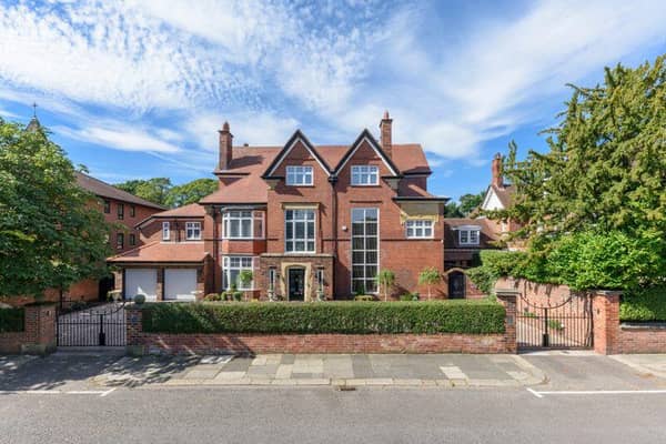 This six-bedroom home, on Adderstone Crescent, in Jesmond, is on the property market for a guide price of £5,500,000. Photo: Sanderson Young (via Rightmove).