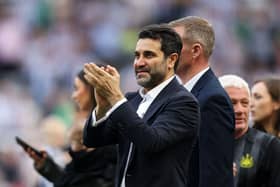 Newcastle United co-owner Mehrdad Ghodoussi. (Photo by George Wood/Getty Images)
