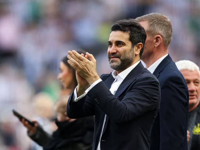 Newcastle United co-owner Mehrdad Ghodoussi. (Photo by George Wood/Getty Images)