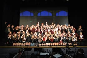 Pupils and staff from St Thomas More Catholic High School performed a production of School of Rock at Whitley Bay Playhouse.