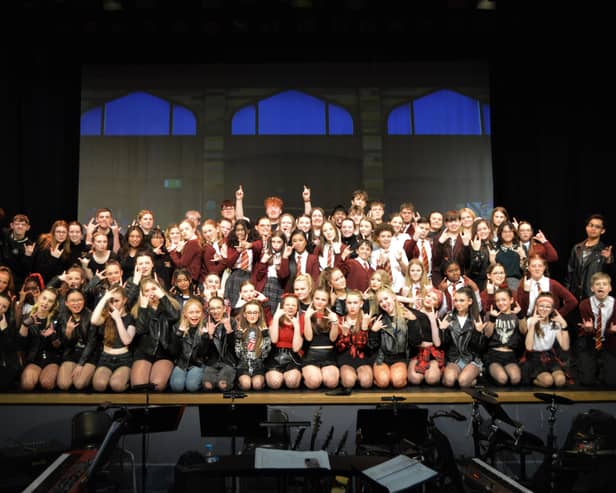 Pupils and staff from St Thomas More Catholic High School performed a production of School of Rock at Whitley Bay Playhouse.