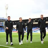 Elliot Anderson, Matt Ritchie, Sean Longstaff, Dan Burn and Paul Dummett of Newcastle United. (Photo by Justin Setterfield/Getty Images)