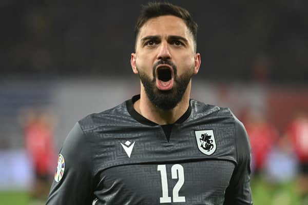 Valencia goalkeeper Giorgi Mamardashvili