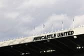 General view inside St James' Park prior to the Premier League match between Newcastle United and Luton Town.  (Photo by Matt McNulty/Getty Images)