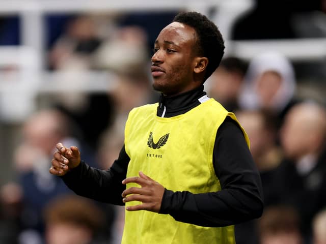 Amadou Diallo, one of Newcastle United's released contingent