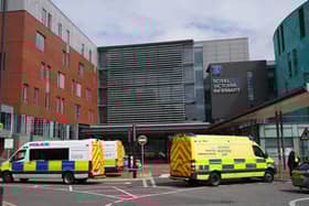 The Royal Victoria Infirmary in Newcastle. PA Photo. 