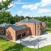 This incredible six-bedroom property, in Tranwell Woods, near Morpeth, is on the market for £3,850,000. Photo: Bradley Hall (via Rightmove).