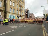 The 2024 Blaydon Race gets underway on Newcastle's Quayside.