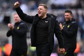 Newcastle United boss Eddie Howe. (Photo by PAUL ELLIS/AFP via Getty Images)