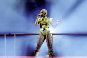 Doja Cat performs at Coachella 2024. 