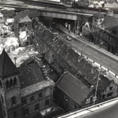  An aerial view of City Road Newcastle upon Tyne taken c.1970.