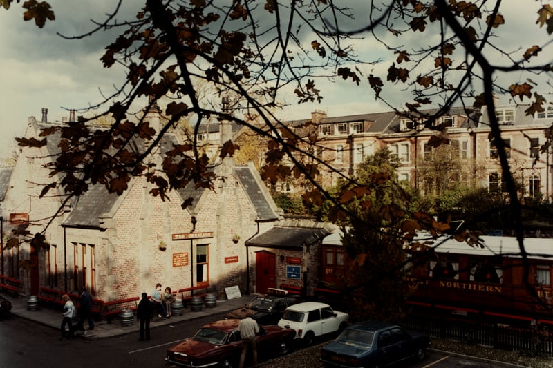  The Carriage. A public house and restaurant in the ex Jesmond Station.