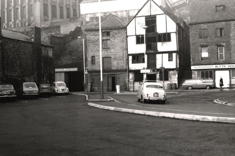 A view of the Close taken in 1972. 