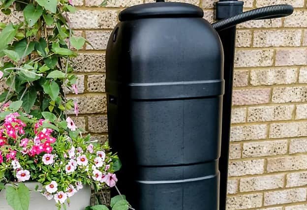 B&Q sells a basic water butt for just £33