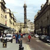 A view of Grainger Street taken in 1995.