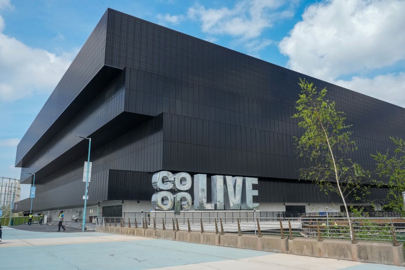 Co Op Live, Manchester's newest major arena has a capcity of 23,500.