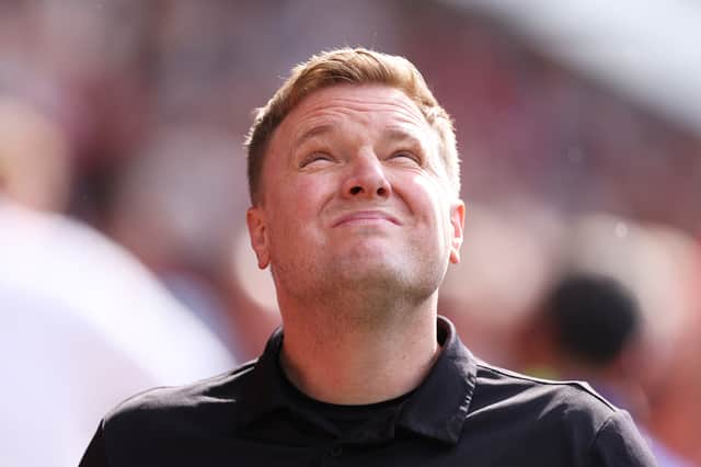 Newcastle United manager Eddie Howe