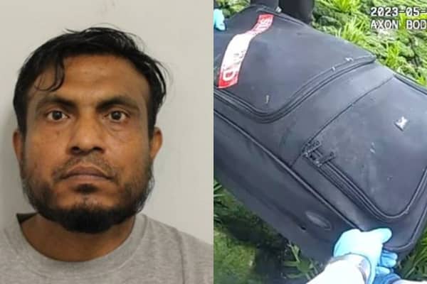 Aminan Rahman threw a suitcase containing his wife Suma Begum’s body into the River Thames after murdering her.