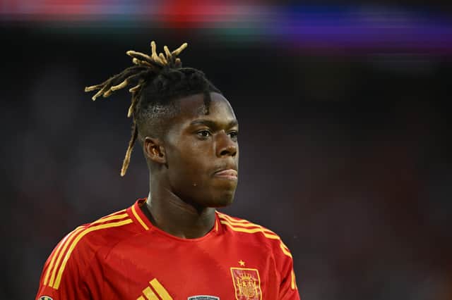 Spain winger Nico Williams