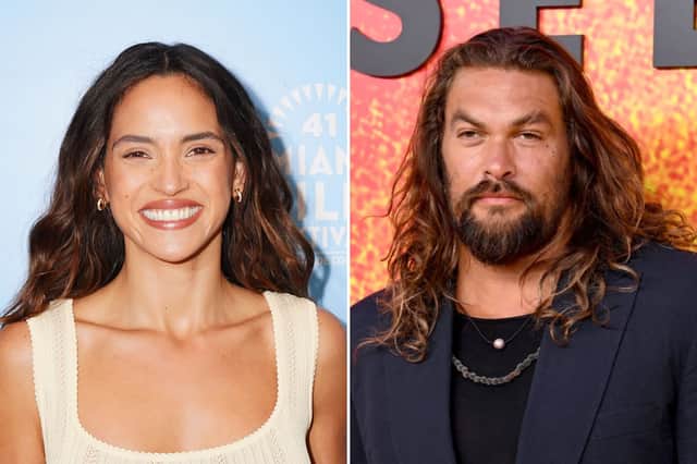 Adria Arjona and Jason Momoa Picture: Getty