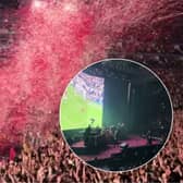 The Killers interrupted their concert to show the final moments of England's victory in the Euro 2024 semi-final. Kerry Heary / SWNS